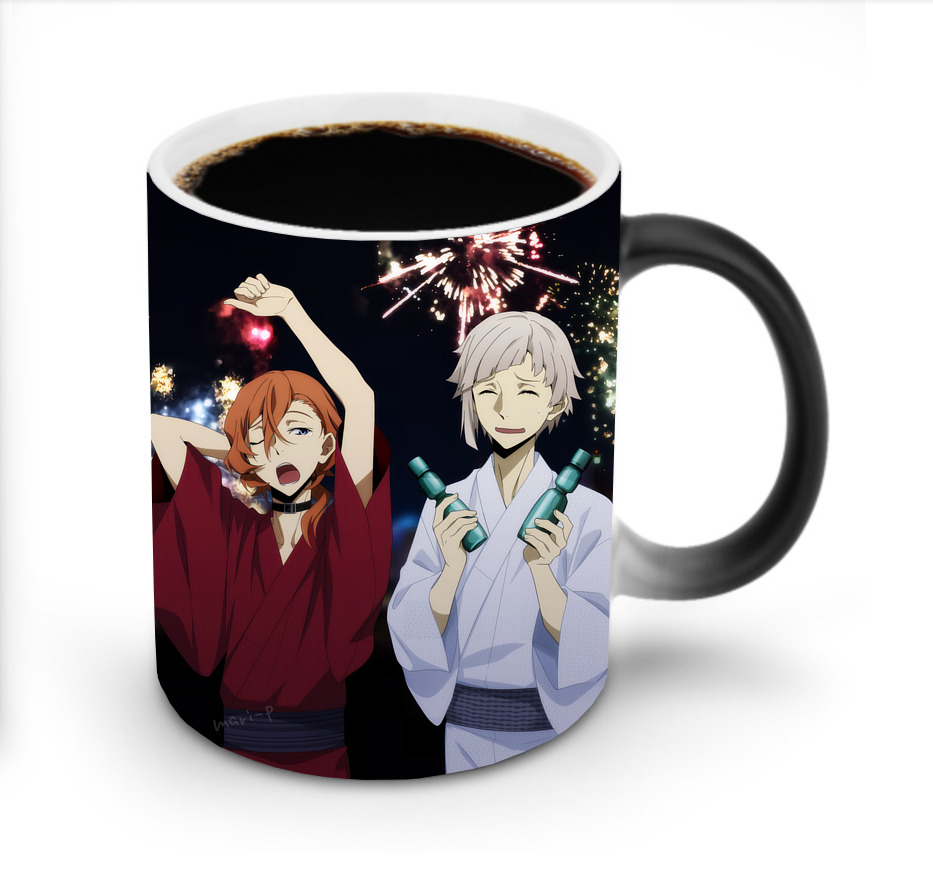 （画像用） 文豪ストレイドッグス Bungo Stray Dogs 温度変色マグカップ