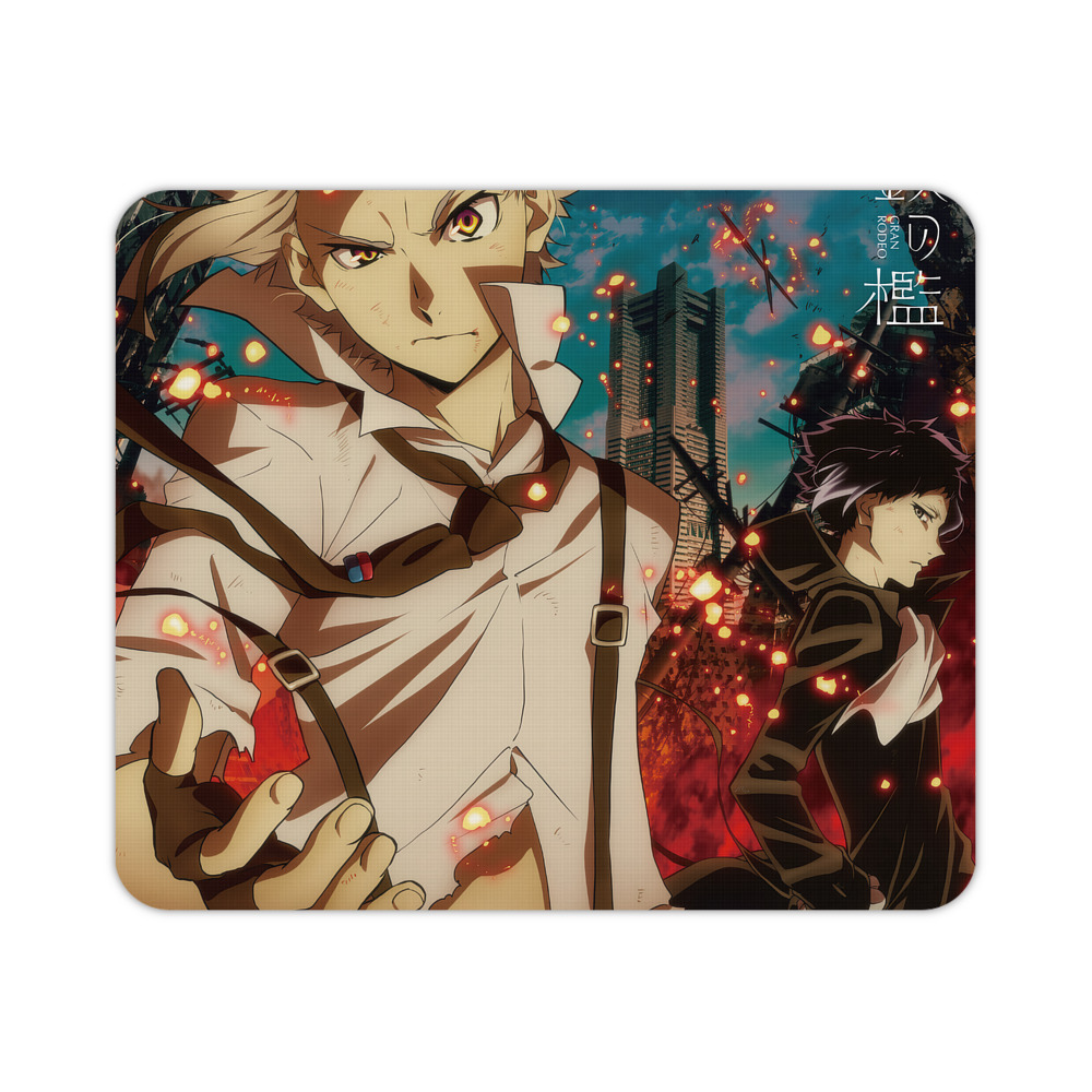（画像用） 文豪ストレイドッグス Bungo Stray Dogs マウスパッド ステッチ加工 ラバー素材 防水 滑り止め 超薄型 ゲーミング/オフィス対応