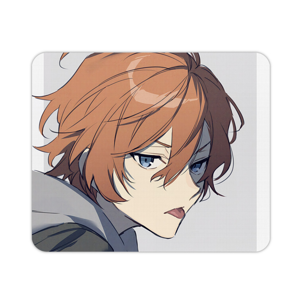 （画像用） 文豪ストレイドッグス Bungo Stray Dogs マウスパッド ステッチ加工 ラバー素材 防水 滑り止め 超薄型 ゲーミング/オフィス対応