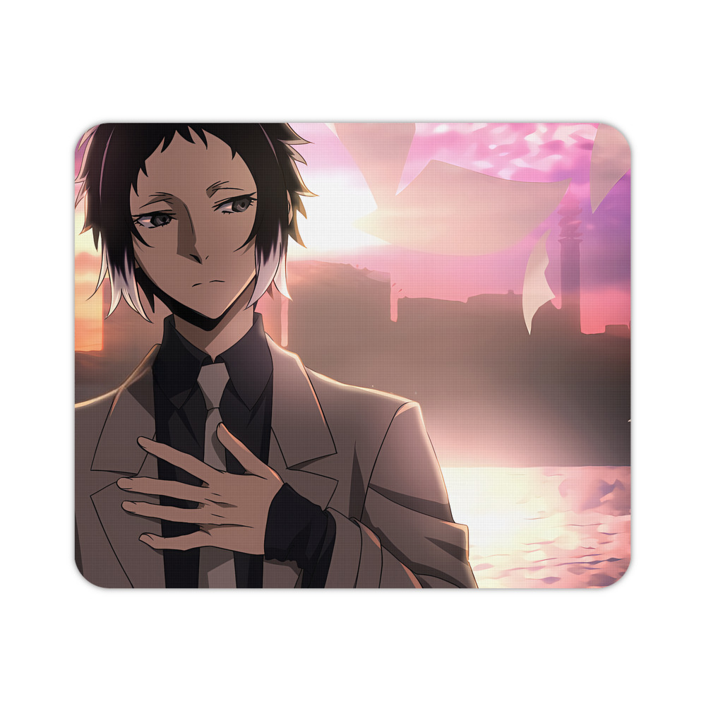 （画像用） 文豪ストレイドッグス Bungo Stray Dogs マウスパッド ステッチ加工 ラバー素材 防水 滑り止め 超薄型 ゲーミング/オフィス対応