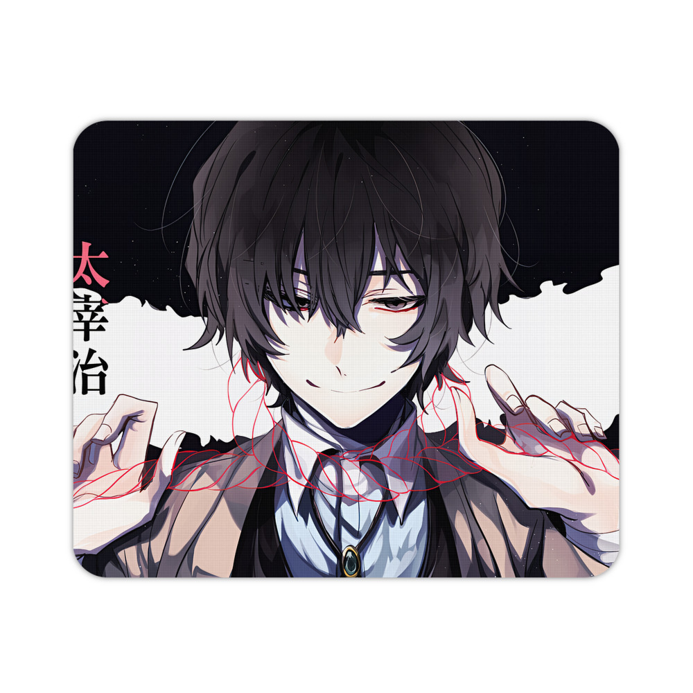 （画像用） 文豪ストレイドッグス Bungo Stray Dogs マウスパッド ステッチ加工 ラバー素材 防水 滑り止め 超薄型 ゲーミング/オフィス対応