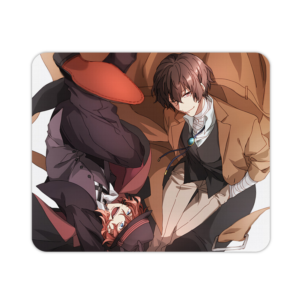 （画像用） 文豪ストレイドッグス Bungo Stray Dogs マウスパッド ステッチ加工 ラバー素材 防水 滑り止め 超薄型 ゲーミング/オフィス対応