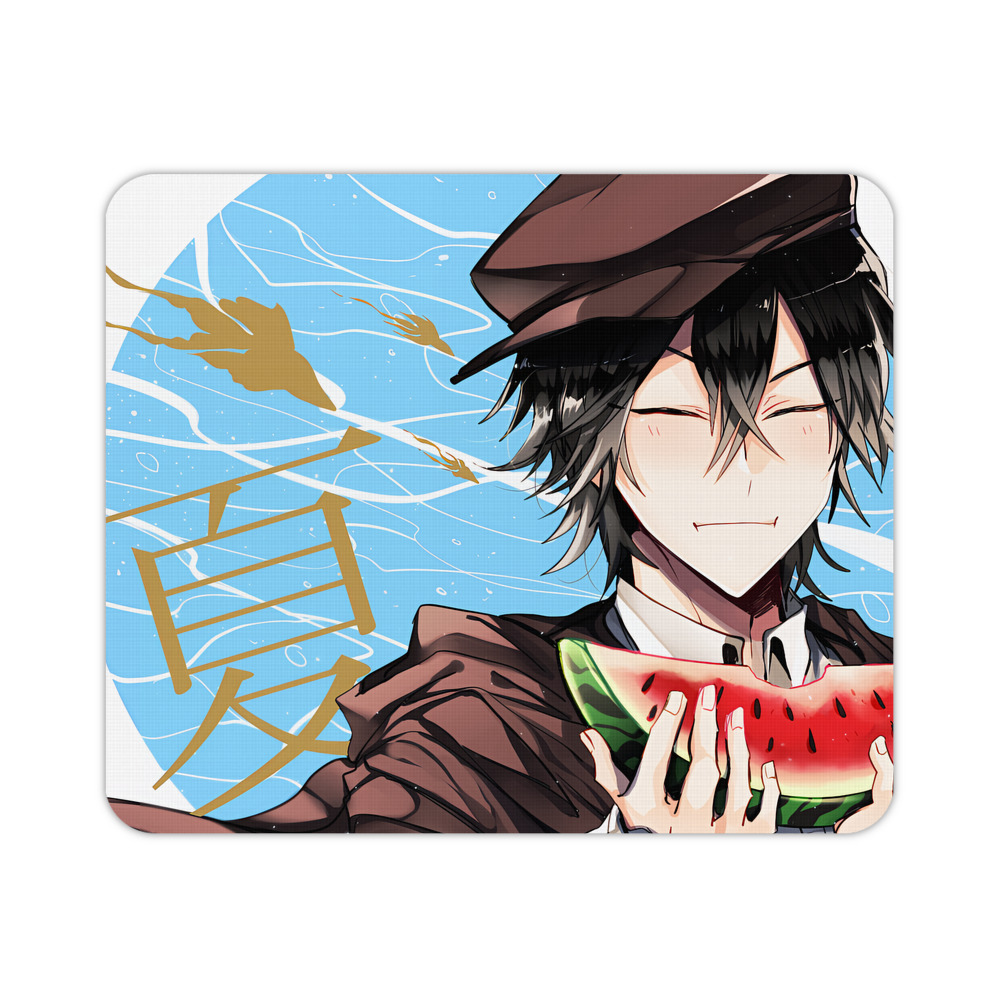 （画像用） 文豪ストレイドッグス Bungo Stray Dogs マウスパッド ステッチ加工 ラバー素材 防水 滑り止め 超薄型 ゲーミング/オフィス対応
