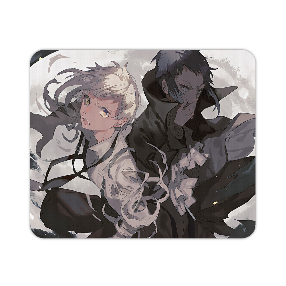 （画像用） 文豪ストレイドッグス Bungo Stray Dogs マウスパッド ステッチ加工 ラバー素材 防水 滑り止め 超薄型 ゲーミング/オフィス対応