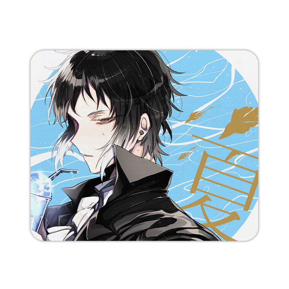 （画像用） 文豪ストレイドッグス Bungo Stray Dogs マウスパッド ステッチ加工 ラバー素材 防水 滑り止め 超薄型 ゲーミング/オフィス対応