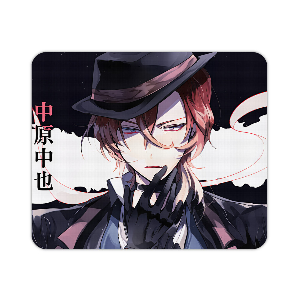 （画像用） 文豪ストレイドッグス Bungo Stray Dogs マウスパッド ステッチ加工 ラバー素材 防水 滑り止め 超薄型 ゲーミング/オフィス対応