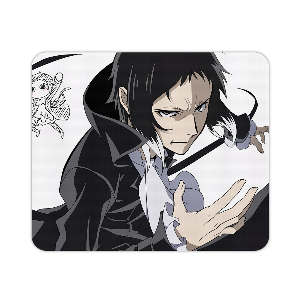 （画像用） 文豪ストレイドッグス Bungo Stray Dogs マウスパッド ステッチ加工 ラバー素材 防水 滑り止め 超薄型 ゲーミング/オフィス対応