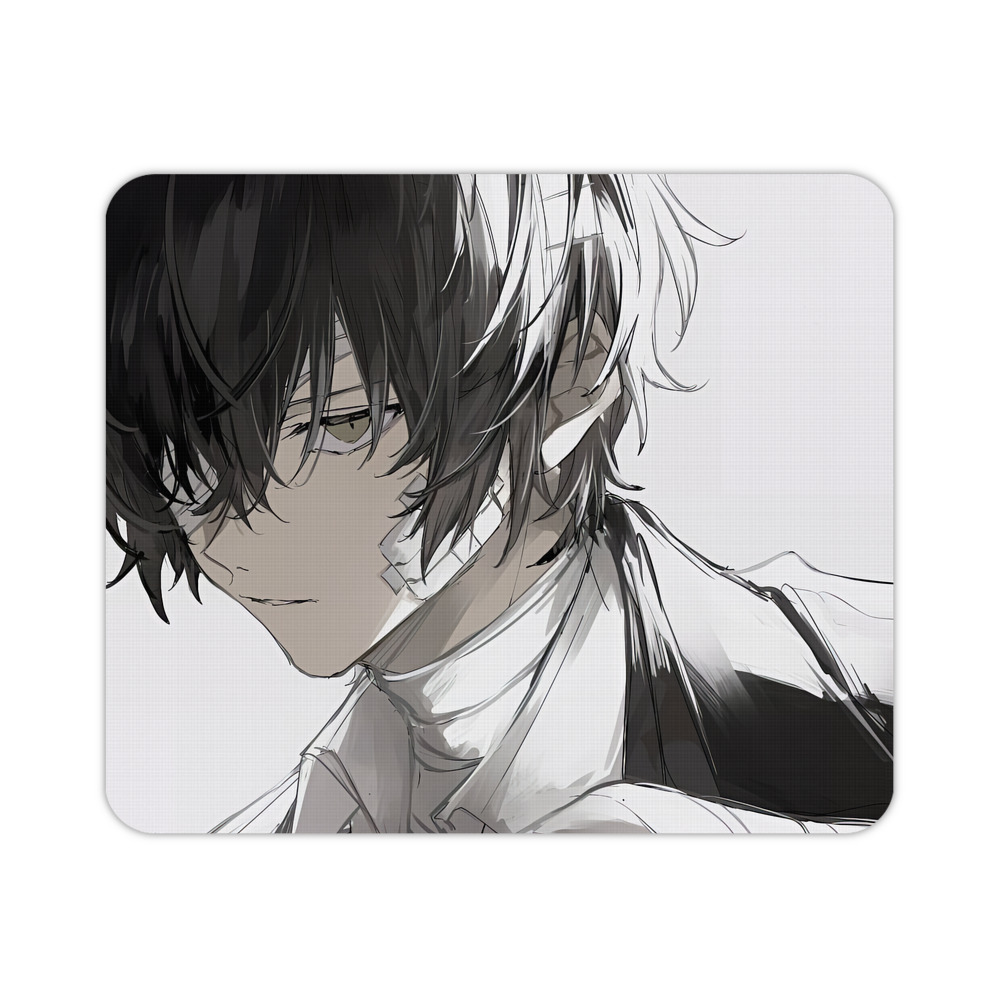 （画像用） 文豪ストレイドッグス Bungo Stray Dogs マウスパッド ステッチ加工 ラバー素材 防水 滑り止め 超薄型 ゲーミング/オフィス対応