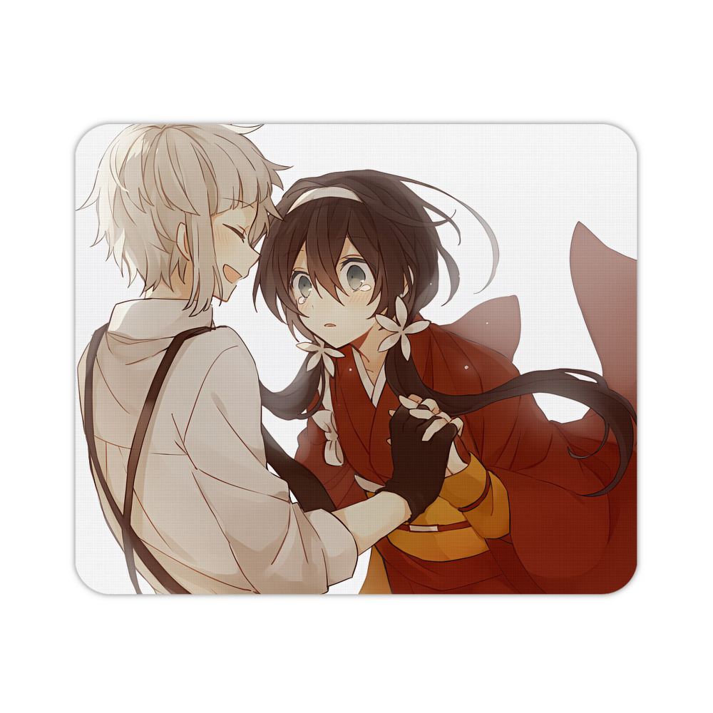 （画像用） 文豪ストレイドッグス Bungo Stray Dogs マウスパッド ステッチ加工 ラバー素材 防水 滑り止め 超薄型 ゲーミング/オフィス対応