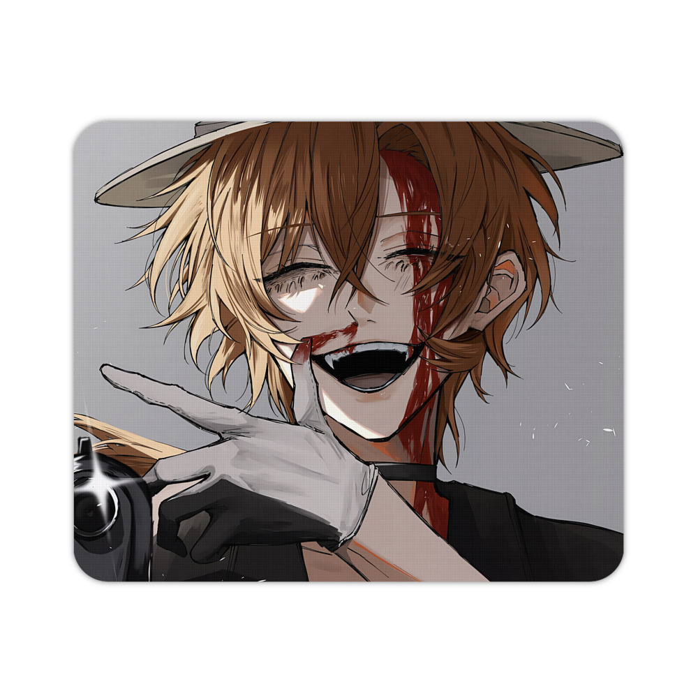 （画像用） 文豪ストレイドッグス Bungo Stray Dogs マウスパッド ステッチ加工 ラバー素材 防水 滑り止め 超薄型 ゲーミング/オフィス対応