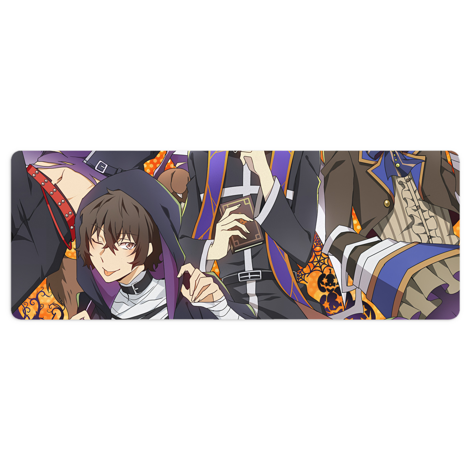 （画像用） 文豪ストレイドッグス Bungo Stray Dogs ステッチ加工 大判デスクマット／滑り止めマウスパッド