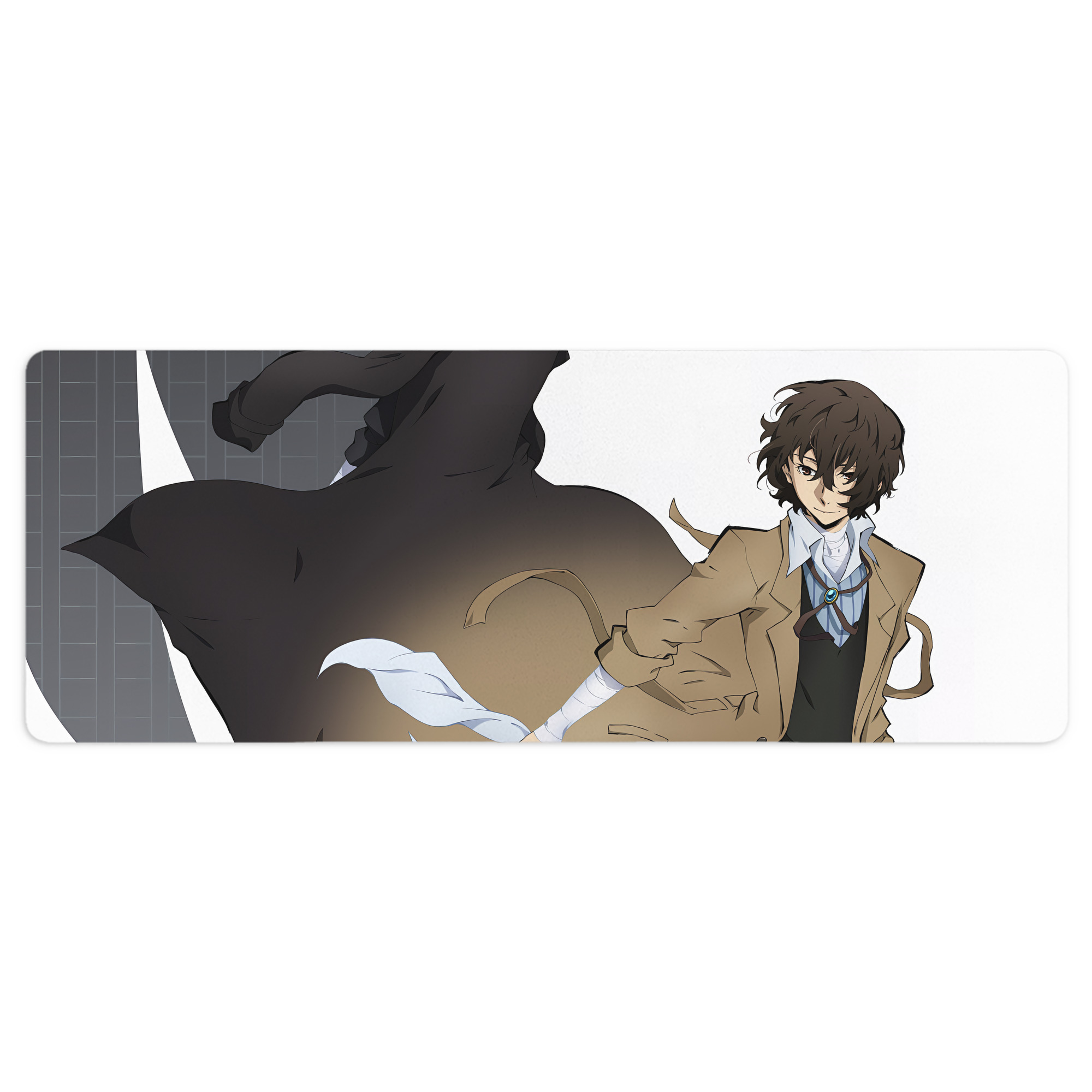 （画像用） 文豪ストレイドッグス Bungo Stray Dogs ステッチ加工 大判デスクマット／滑り止めマウスパッド