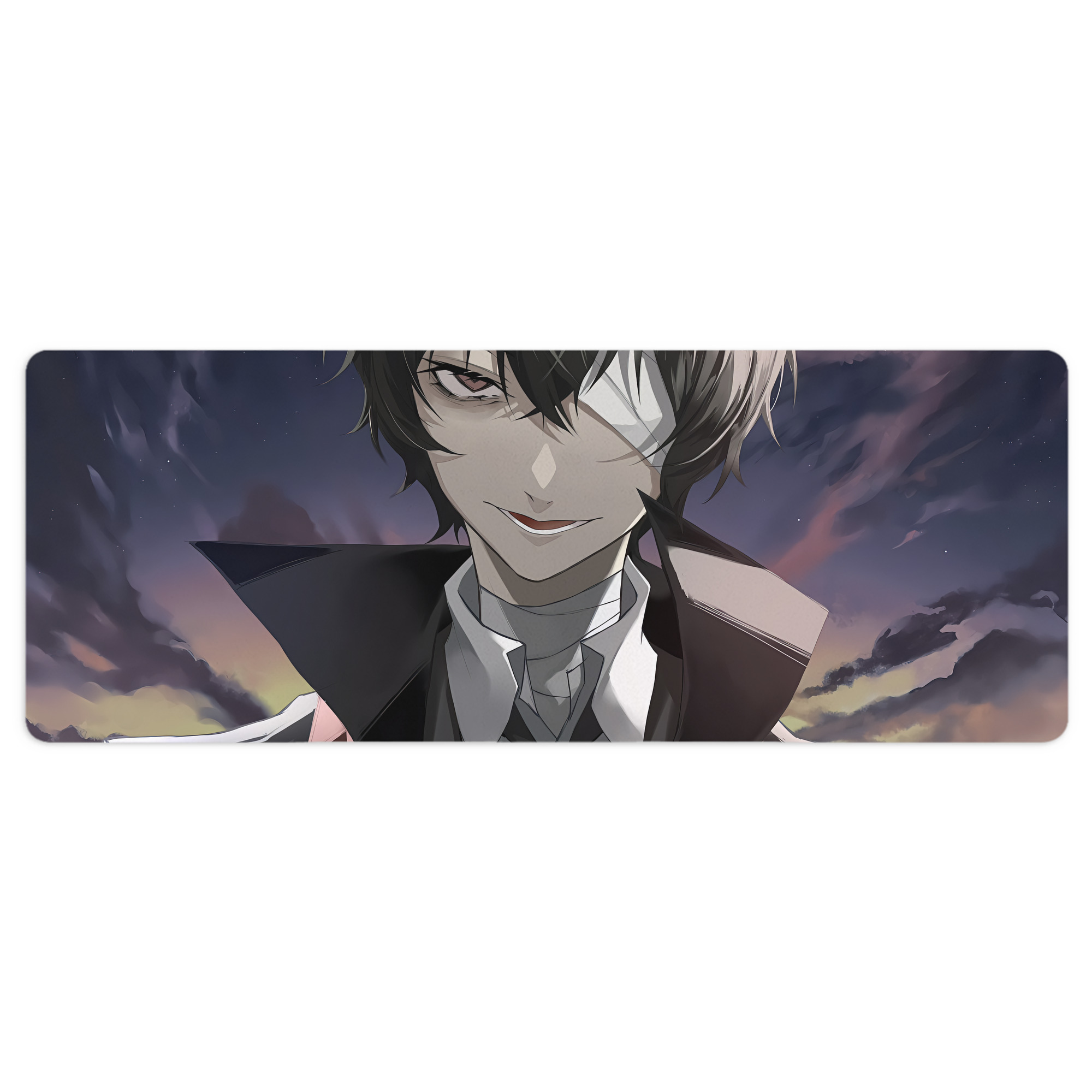 （画像用） 文豪ストレイドッグス Bungo Stray Dogs ステッチ加工 大判デスクマット／滑り止めマウスパッド