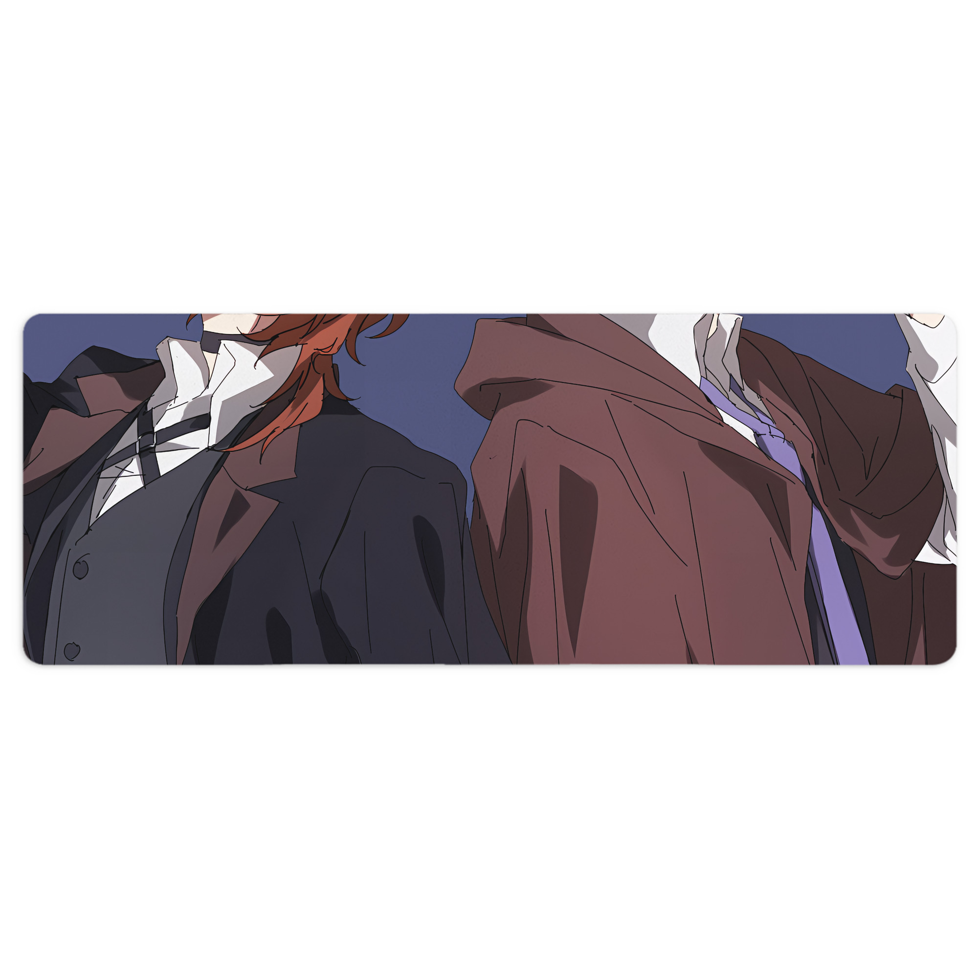 （画像用） 文豪ストレイドッグス Bungo Stray Dogs ステッチ加工 大判デスクマット／滑り止めマウスパッド