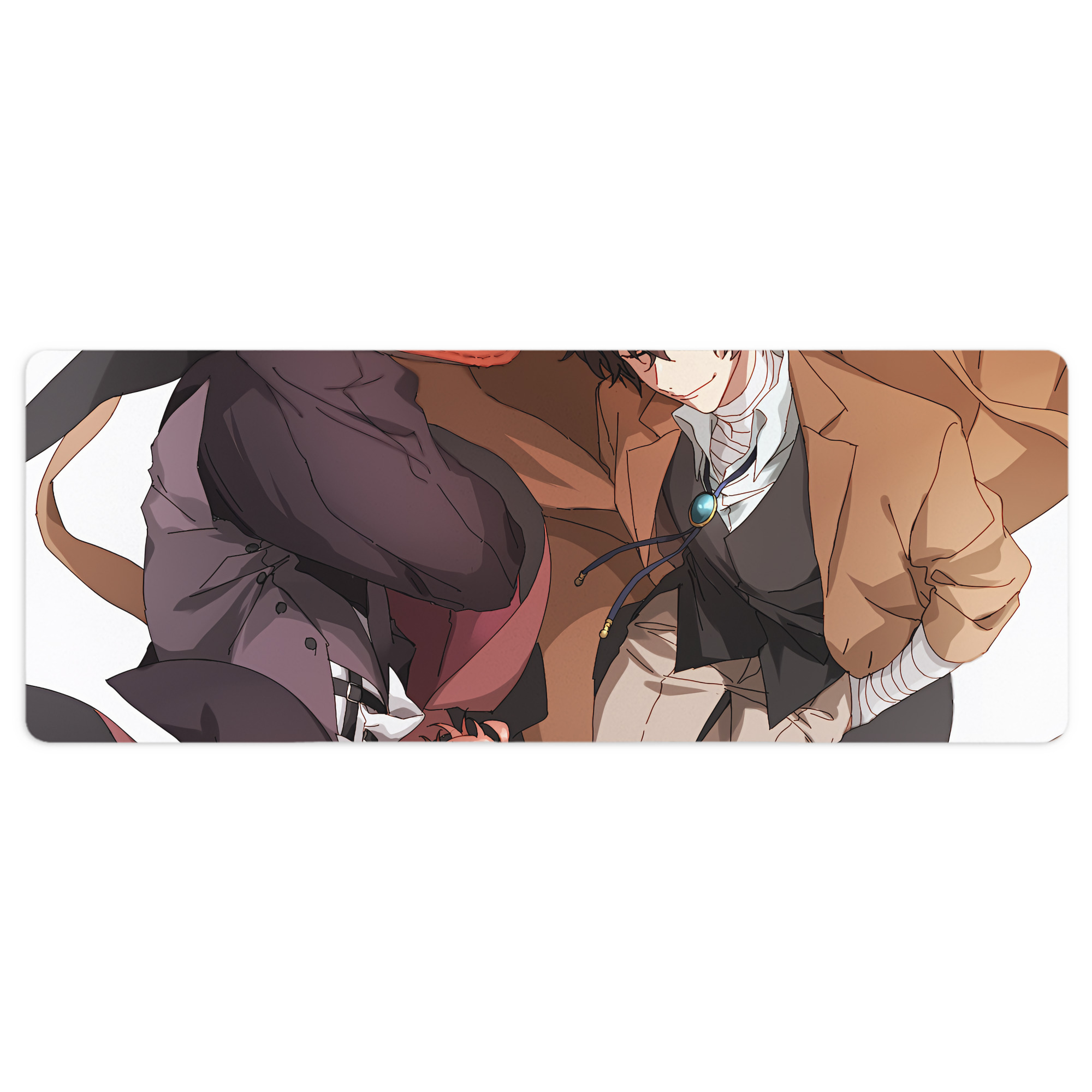 （画像用） 文豪ストレイドッグス Bungo Stray Dogs ステッチ加工 大判デスクマット／滑り止めマウスパッド