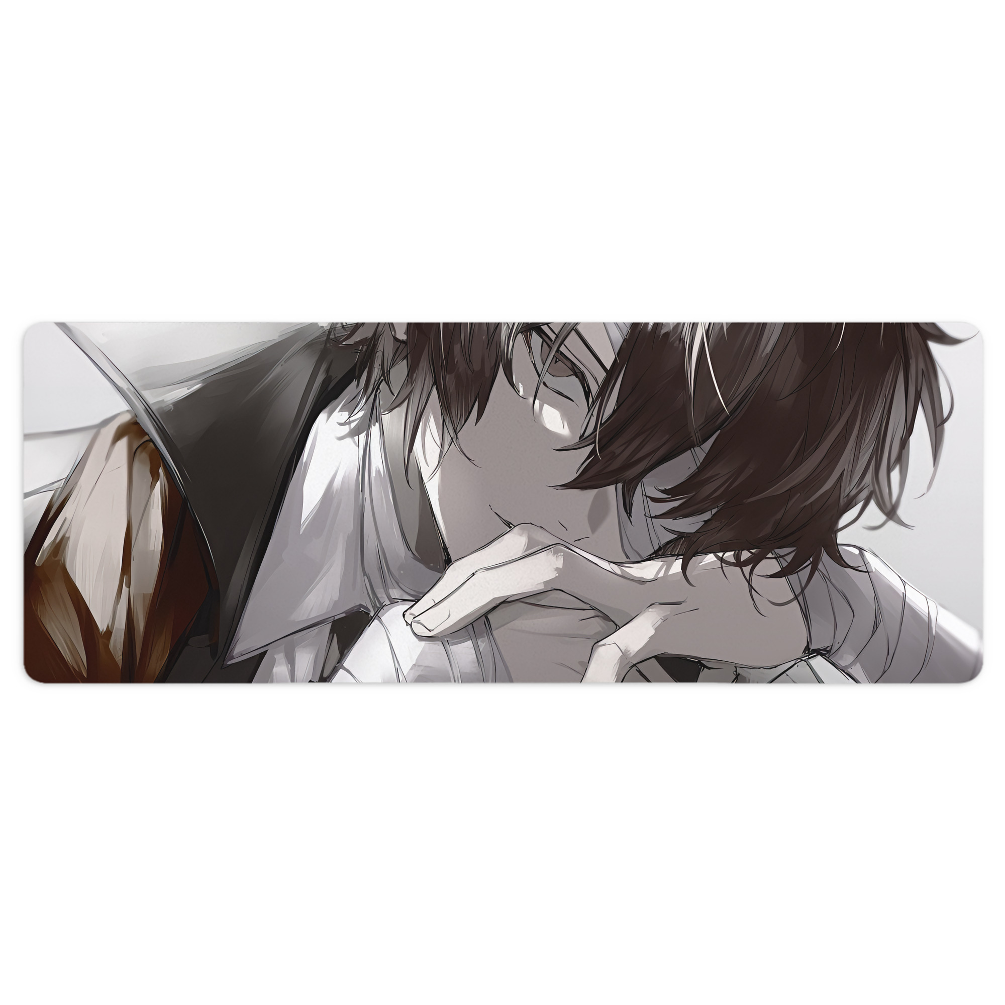 （画像用） 文豪ストレイドッグス Bungo Stray Dogs ステッチ加工 大判デスクマット／滑り止めマウスパッド
