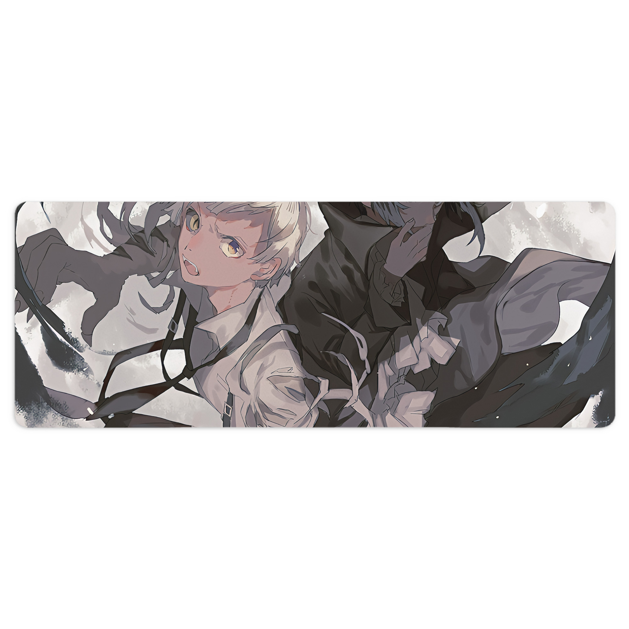 （画像用） 文豪ストレイドッグス Bungo Stray Dogs ステッチ加工 大判デスクマット／滑り止めマウスパッド