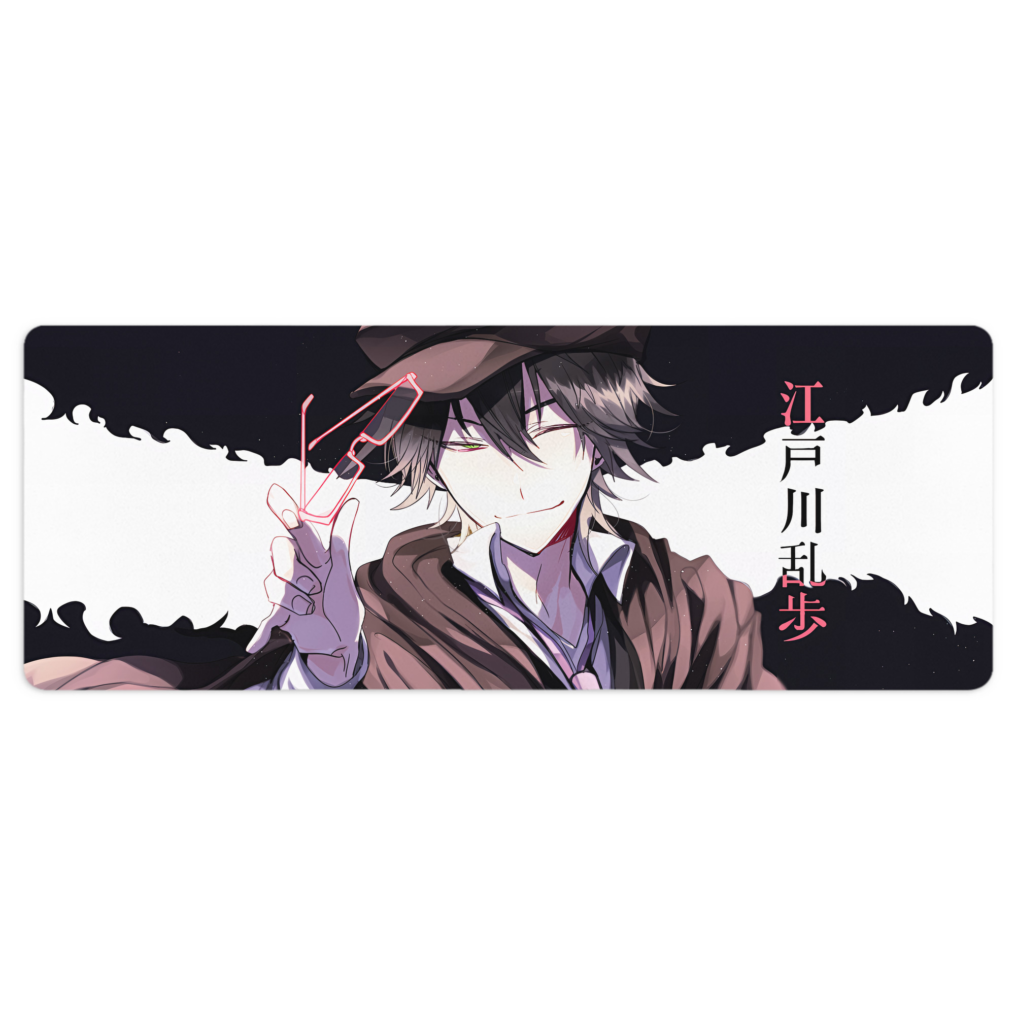 （画像用） 文豪ストレイドッグス Bungo Stray Dogs ステッチ加工 大判デスクマット／滑り止めマウスパッド