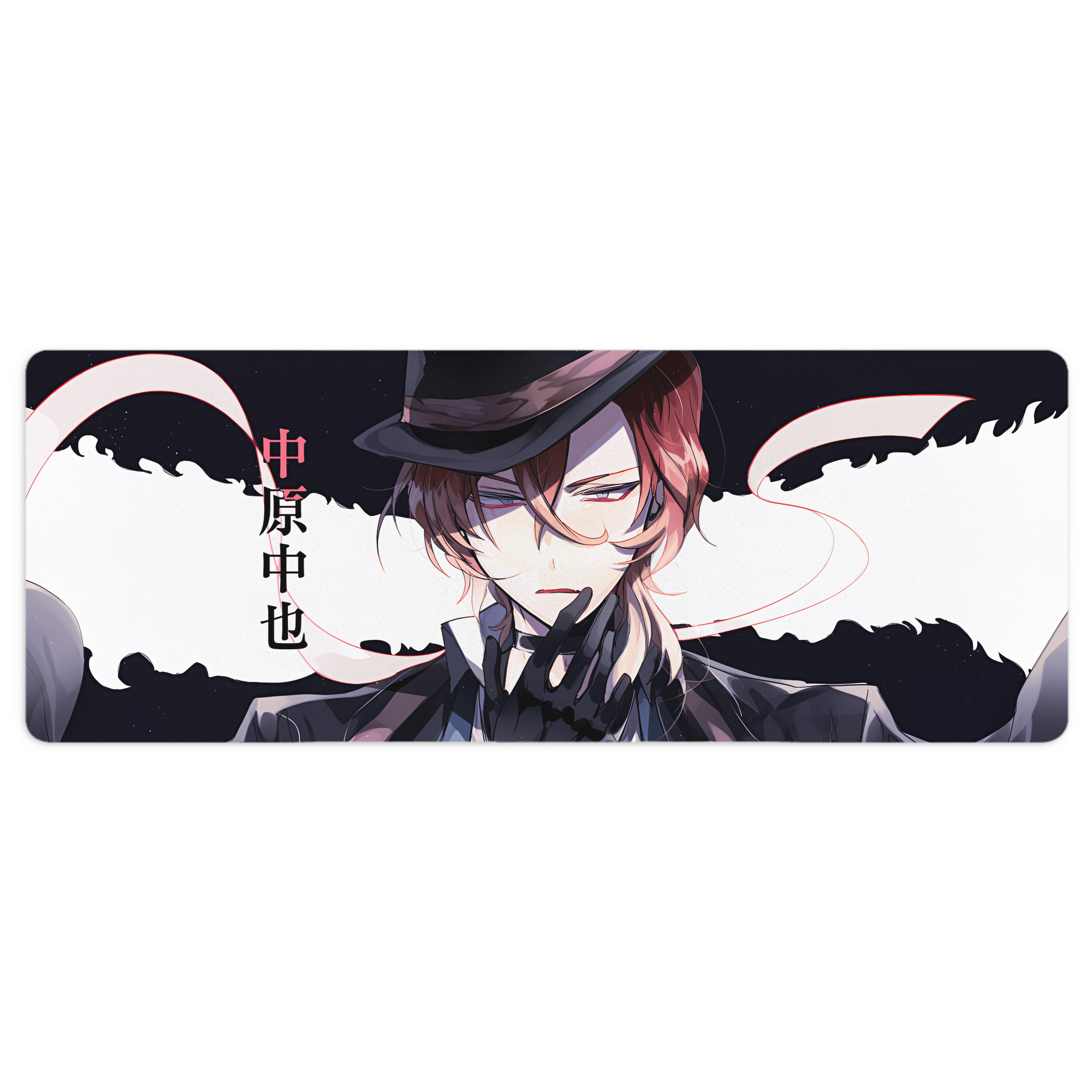 （画像用） 文豪ストレイドッグス Bungo Stray Dogs ステッチ加工 大判デスクマット／滑り止めマウスパッド