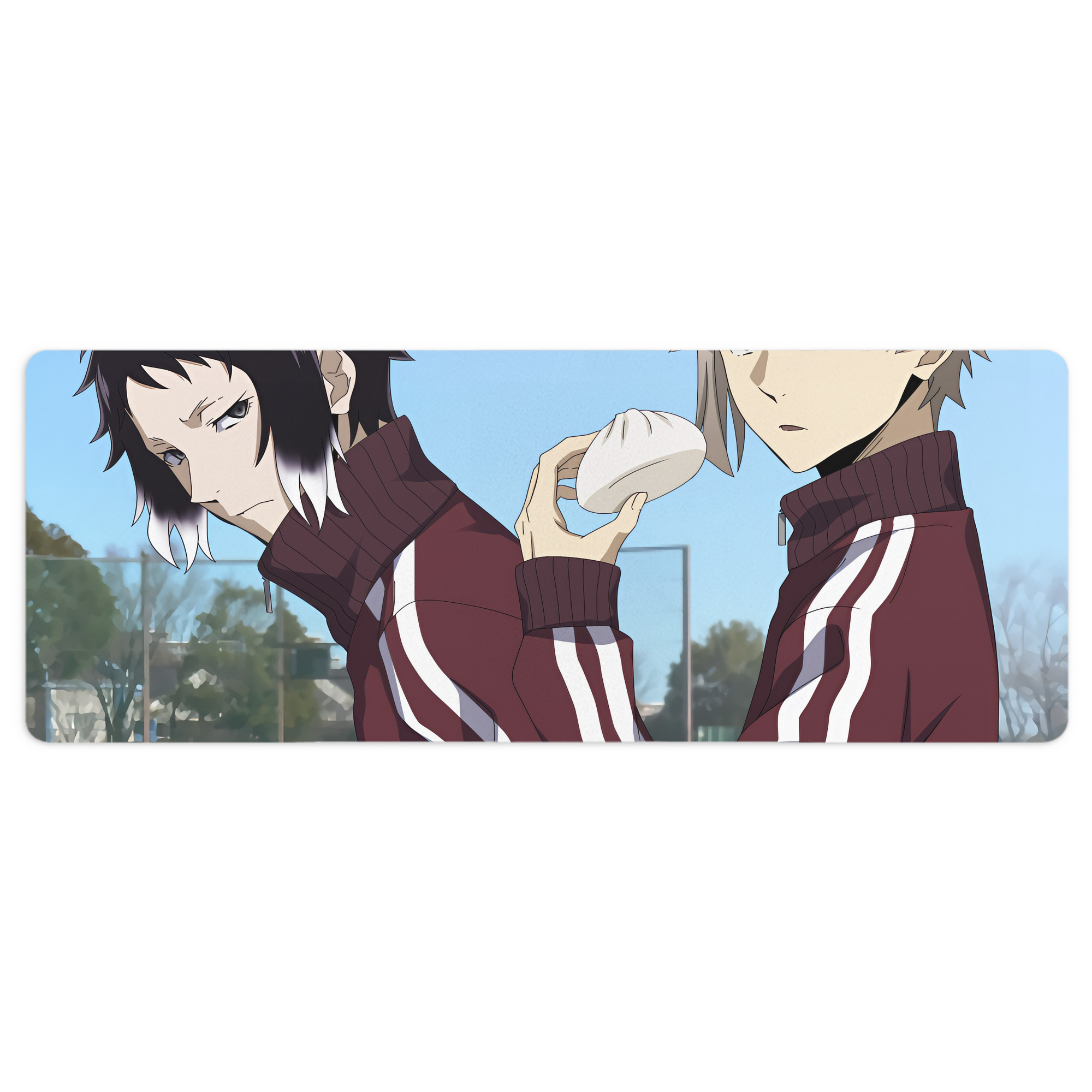 （画像用） 文豪ストレイドッグス Bungo Stray Dogs ステッチ加工 大判デスクマット／滑り止めマウスパッド