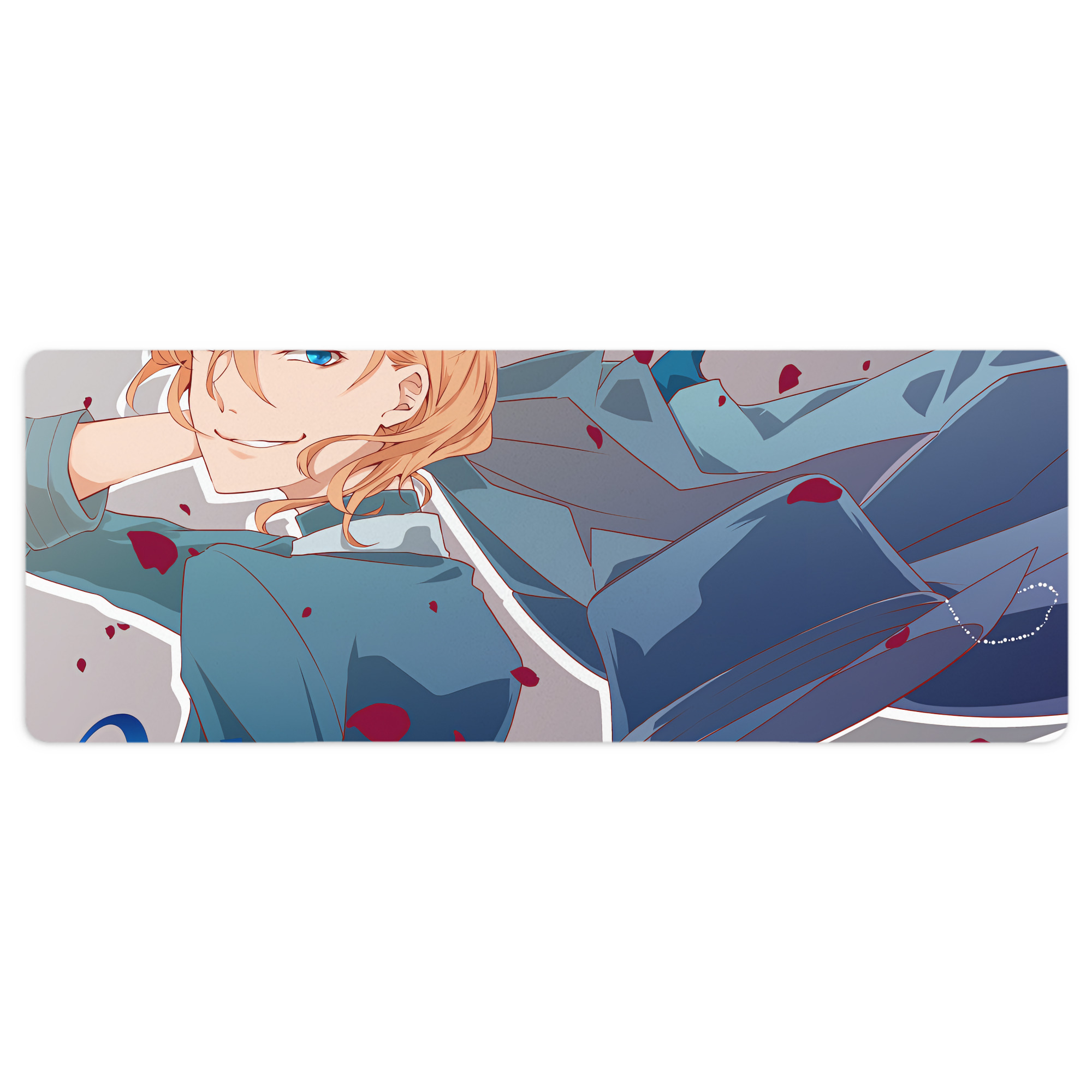 （画像用） 文豪ストレイドッグス Bungo Stray Dogs ステッチ加工 大判デスクマット／滑り止めマウスパッド