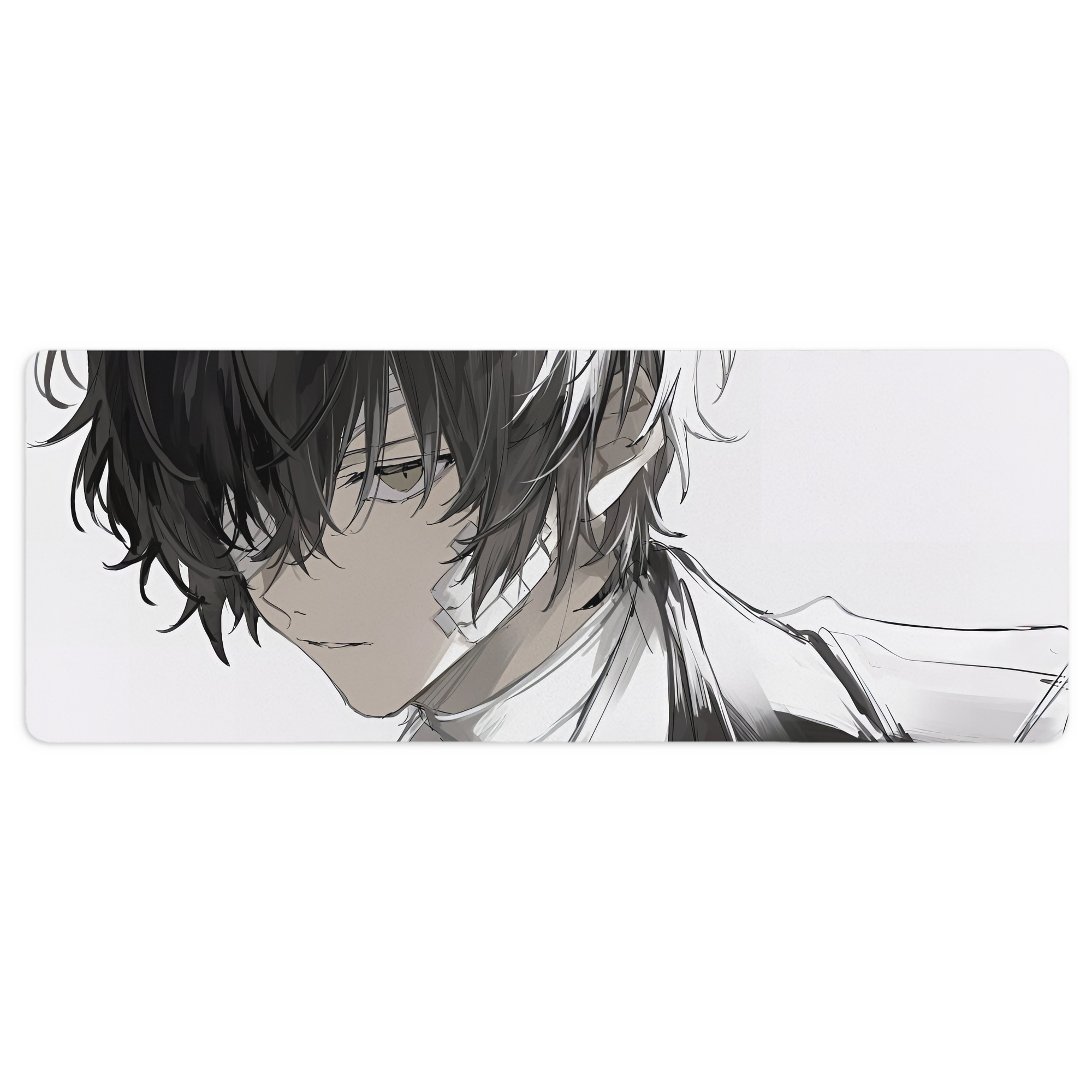 （画像用） 文豪ストレイドッグス Bungo Stray Dogs ステッチ加工 大判デスクマット／滑り止めマウスパッド