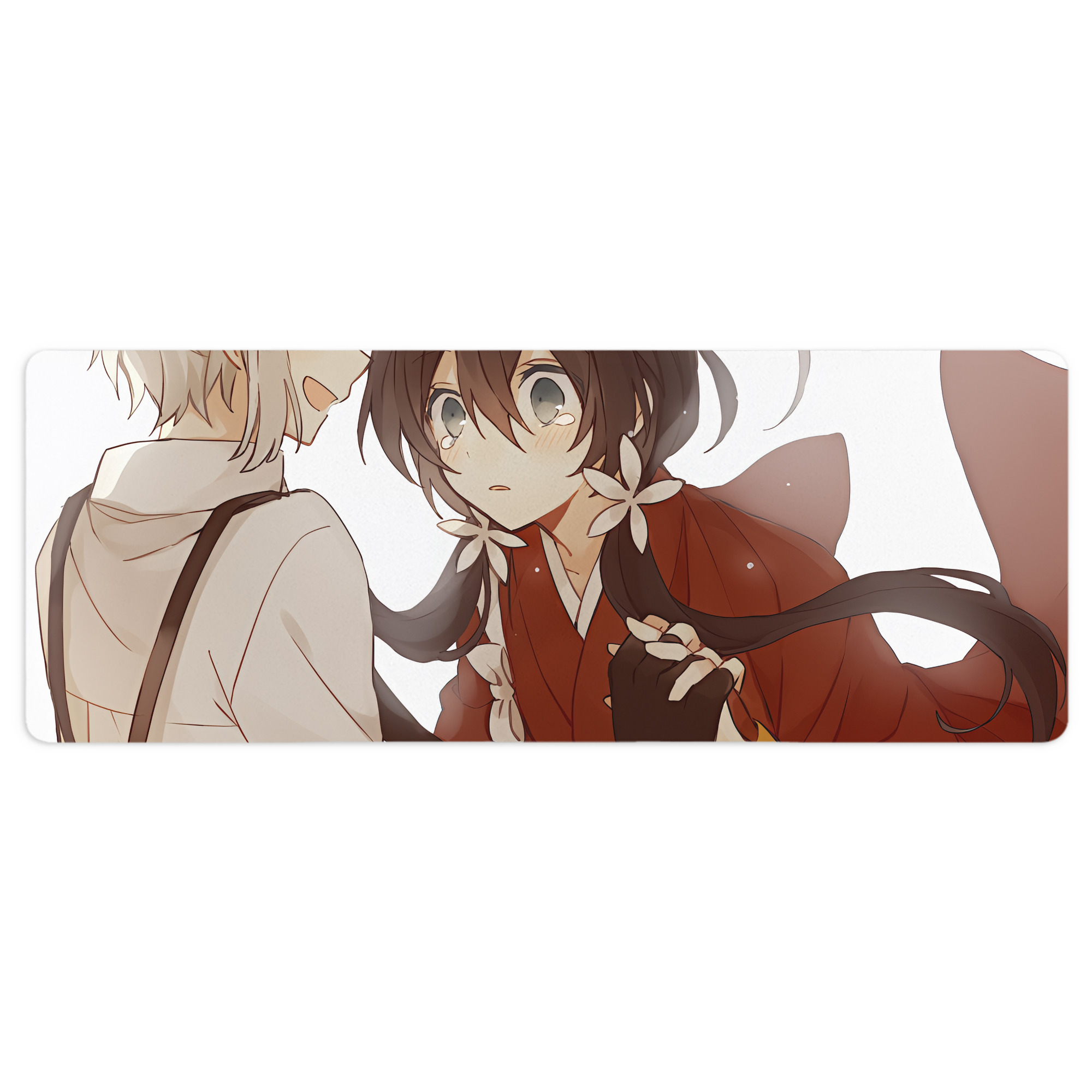 （画像用） 文豪ストレイドッグス Bungo Stray Dogs ステッチ加工 大判デスクマット／滑り止めマウスパッド