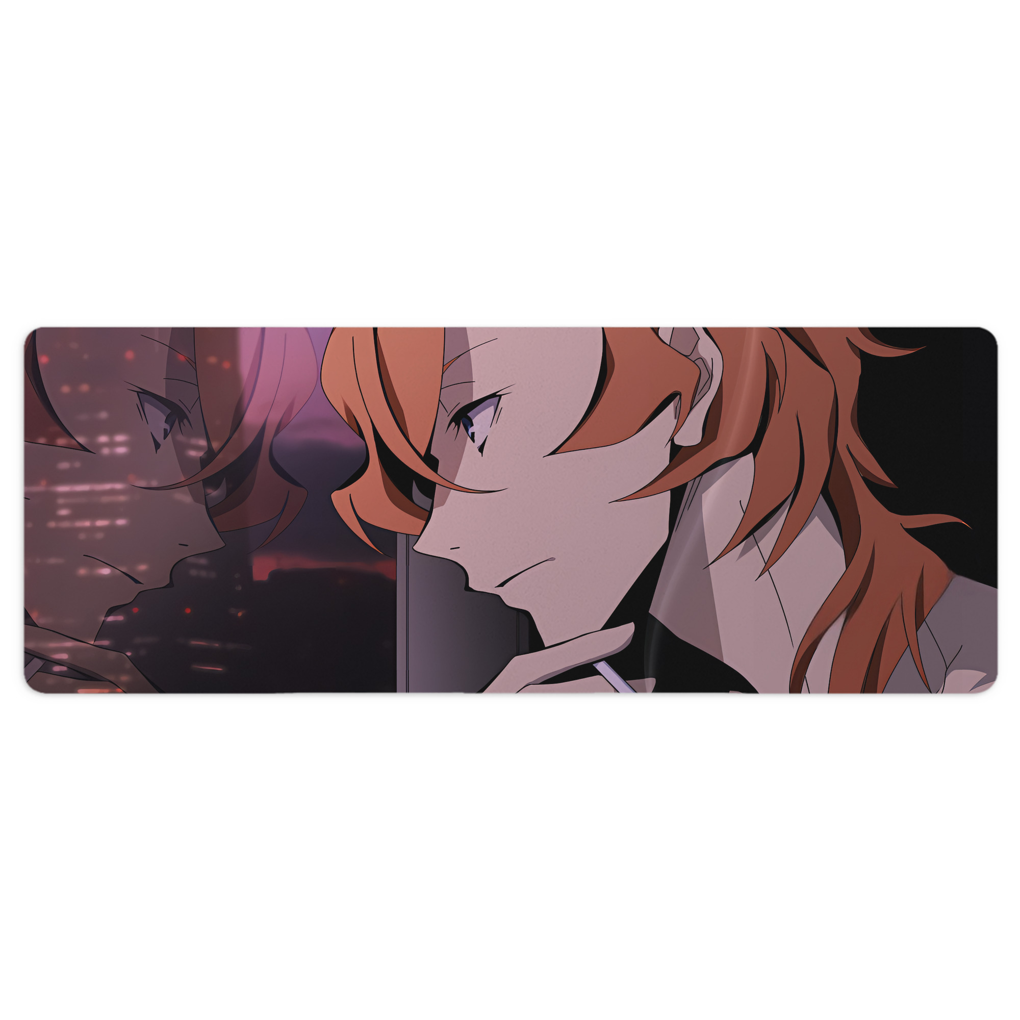 （画像用） 文豪ストレイドッグス Bungo Stray Dogs ステッチ加工 大判デスクマット／滑り止めマウスパッド
