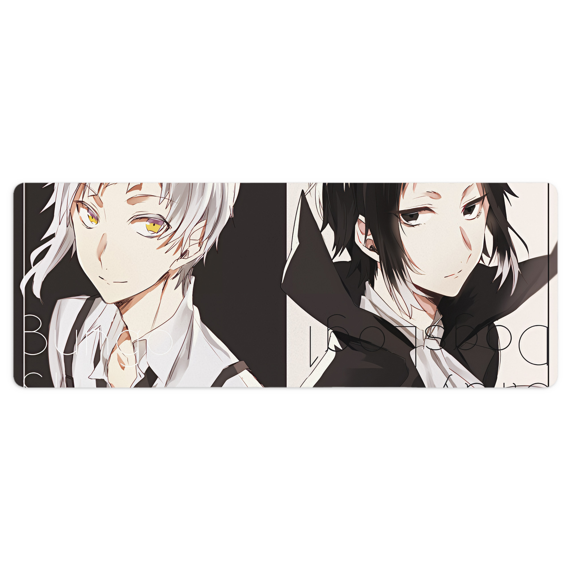 （画像用） 文豪ストレイドッグス Bungo Stray Dogs ステッチ加工 大判デスクマット／滑り止めマウスパッド