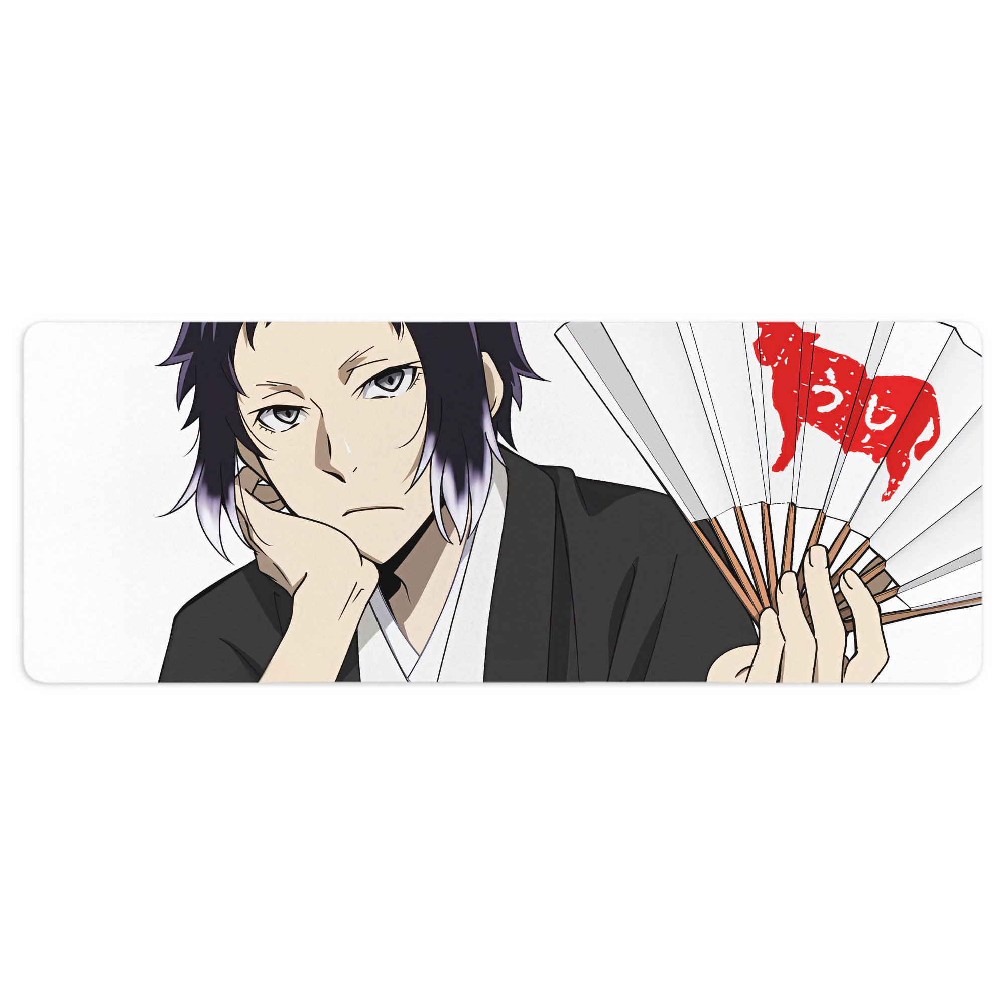 （画像用） 文豪ストレイドッグス Bungo Stray Dogs ステッチ加工 大判デスクマット／滑り止めマウスパッド
