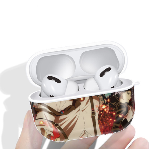 文豪ストレイドッグス Bungo Stray Dogs 【AirPods Pro用】ハードシェル保護ケース 耐衝撃・防指紋・カラビナ付き商品仕様