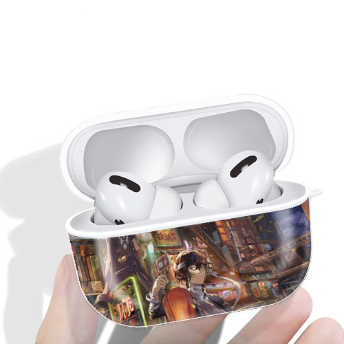 文豪ストレイドッグス Bungo Stray Dogs 【AirPods Pro用】ハードシェル保護ケース 耐衝撃・防指紋・カラビナ付き商品仕様