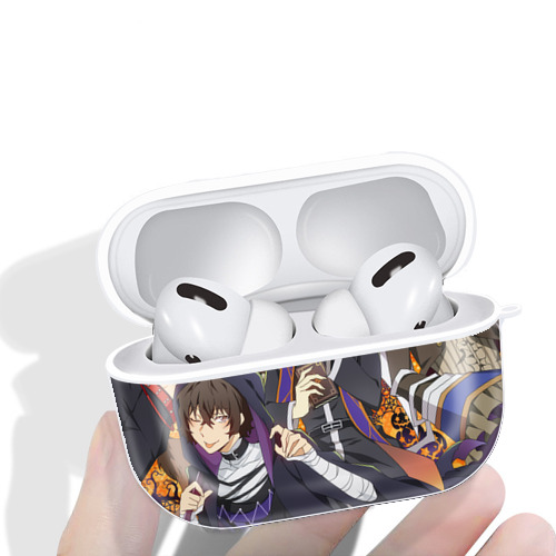文豪ストレイドッグス Bungo Stray Dogs 【AirPods Pro用】ハードシェル保護ケース 耐衝撃・防指紋・カラビナ付き商品仕様