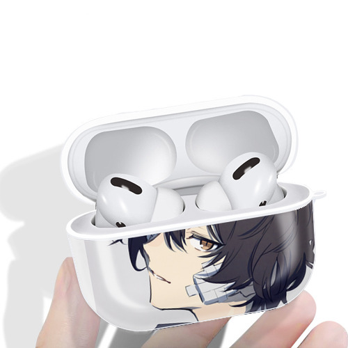 文豪ストレイドッグス Bungo Stray Dogs 【AirPods Pro用】ハードシェル保護ケース 耐衝撃・防指紋・カラビナ付き商品仕様