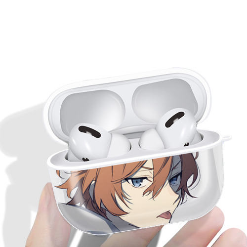 文豪ストレイドッグス Bungo Stray Dogs 【AirPods Pro用】ハードシェル保護ケース 耐衝撃・防指紋・カラビナ付き商品仕様