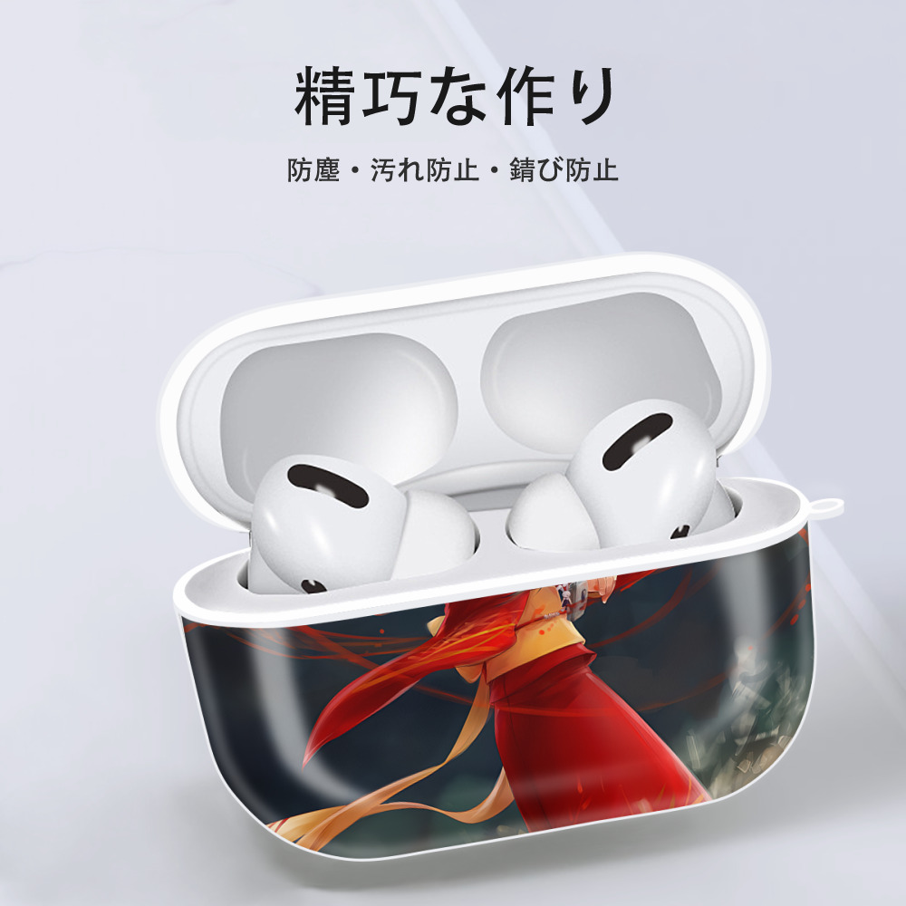 文豪ストレイドッグス Bungo Stray Dogs 【AirPods Pro用】ハードシェル保護ケース 耐衝撃・防指紋・カラビナ付き商品仕様