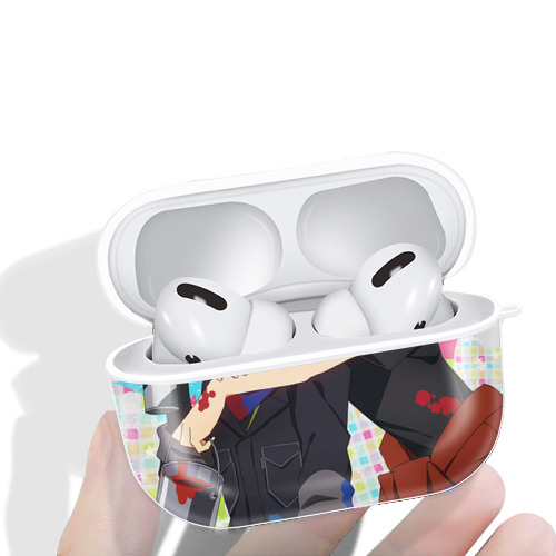 文豪ストレイドッグス Bungo Stray Dogs 【AirPods Pro用】ハードシェル保護ケース 耐衝撃・防指紋・カラビナ付き商品仕様