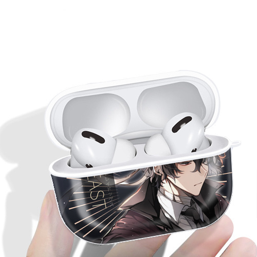 文豪ストレイドッグス Bungo Stray Dogs 【AirPods Pro用】ハードシェル保護ケース 耐衝撃・防指紋・カラビナ付き商品仕様