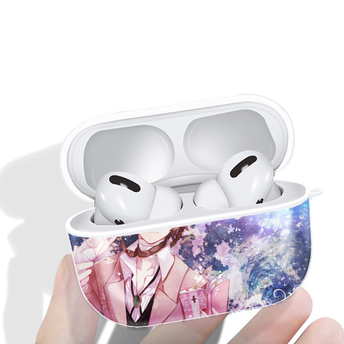 文豪ストレイドッグス Bungo Stray Dogs 【AirPods Pro用】ハードシェル保護ケース 耐衝撃・防指紋・カラビナ付き商品仕様