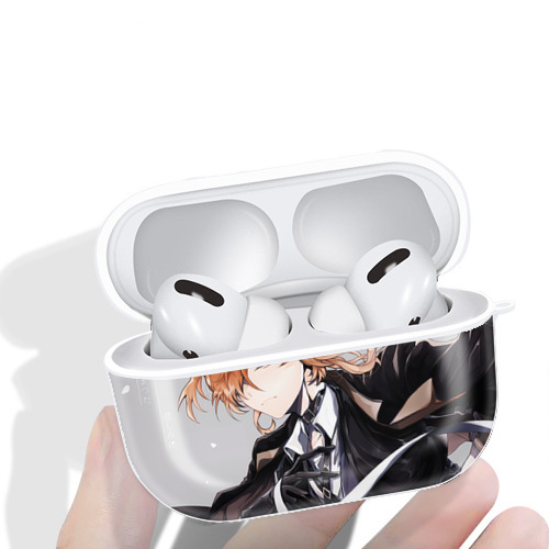 文豪ストレイドッグス Bungo Stray Dogs 【AirPods Pro用】ハードシェル保護ケース 耐衝撃・防指紋・カラビナ付き商品仕様