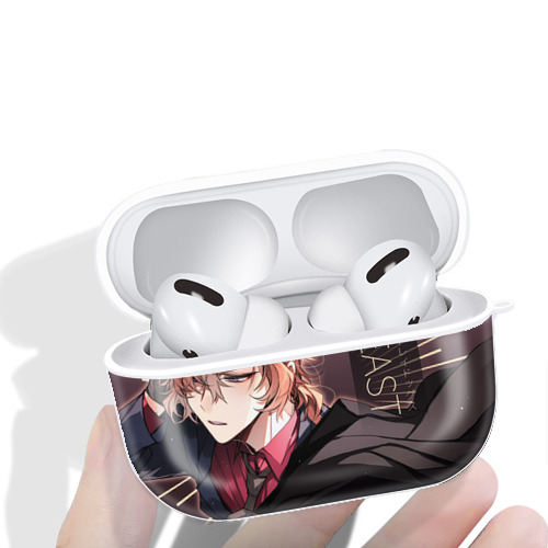 文豪ストレイドッグス Bungo Stray Dogs 【AirPods Pro用】ハードシェル保護ケース 耐衝撃・防指紋・カラビナ付き商品仕様