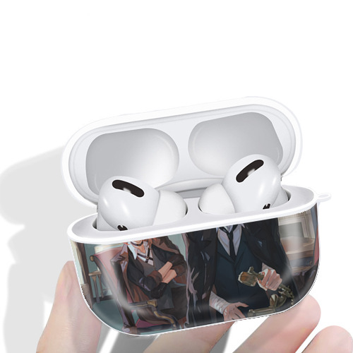 文豪ストレイドッグス Bungo Stray Dogs 【AirPods Pro用】ハードシェル保護ケース 耐衝撃・防指紋・カラビナ付き商品仕様