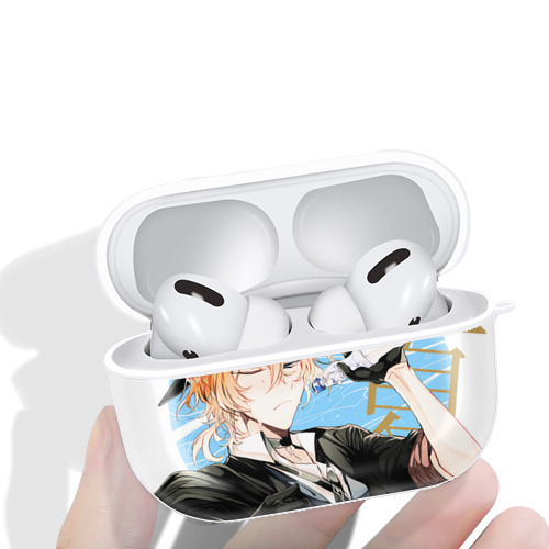 文豪ストレイドッグス Bungo Stray Dogs 【AirPods Pro用】ハードシェル保護ケース 耐衝撃・防指紋・カラビナ付き商品仕様