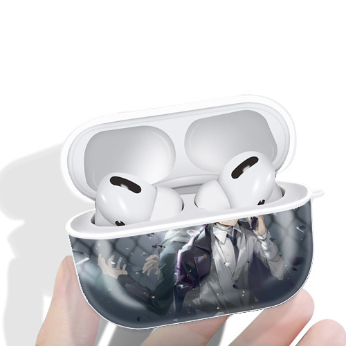 文豪ストレイドッグス Bungo Stray Dogs 【AirPods Pro用】ハードシェル保護ケース 耐衝撃・防指紋・カラビナ付き商品仕様