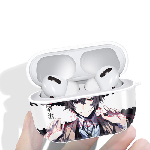 文豪ストレイドッグス Bungo Stray Dogs 【AirPods Pro用】ハードシェル保護ケース 耐衝撃・防指紋・カラビナ付き商品仕様