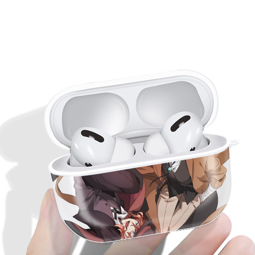 文豪ストレイドッグス Bungo Stray Dogs 【AirPods Pro用】ハードシェル保護ケース 耐衝撃・防指紋・カラビナ付き商品仕様