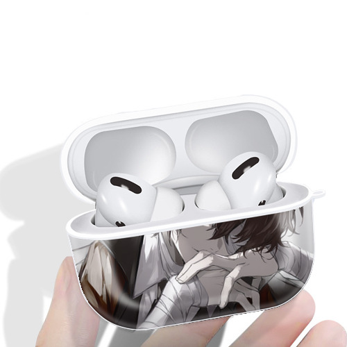 文豪ストレイドッグス Bungo Stray Dogs 【AirPods Pro用】ハードシェル保護ケース 耐衝撃・防指紋・カラビナ付き商品仕様