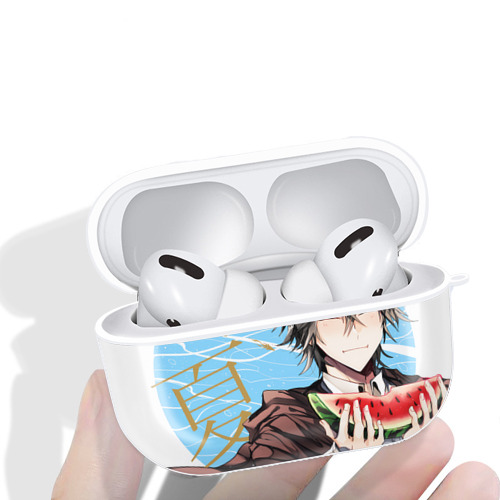 文豪ストレイドッグス Bungo Stray Dogs 【AirPods Pro用】ハードシェル保護ケース 耐衝撃・防指紋・カラビナ付き商品仕様