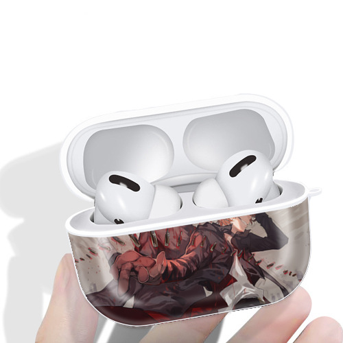 文豪ストレイドッグス Bungo Stray Dogs 【AirPods Pro用】ハードシェル保護ケース 耐衝撃・防指紋・カラビナ付き商品仕様