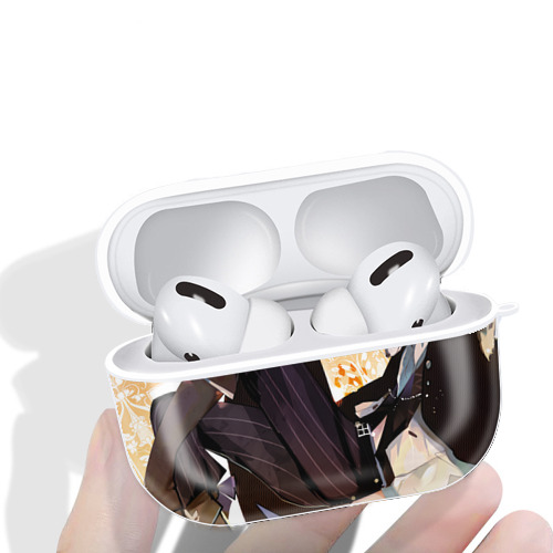 文豪ストレイドッグス Bungo Stray Dogs 【AirPods Pro用】ハードシェル保護ケース 耐衝撃・防指紋・カラビナ付き商品仕様